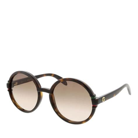 Gucci™ GG1067S 002 58 Havana Sunglasses 